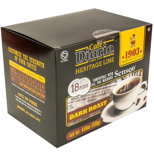 Café Diario Heritage Dark Roast Pods