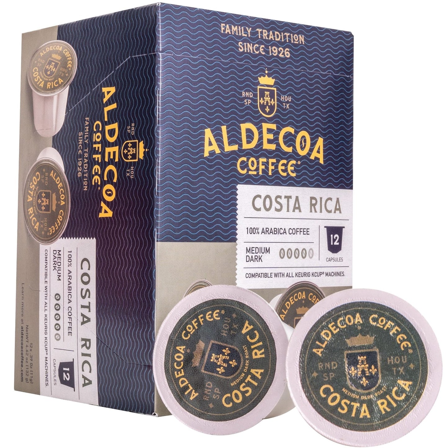 Costa Rica Single Serve Coffee Cups, 6-Pack, 72 Count