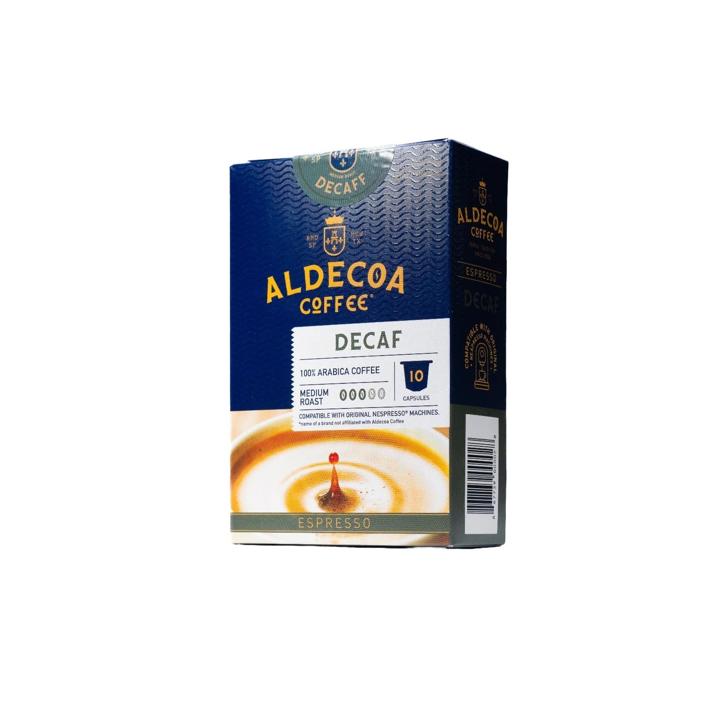 Decaf Single Serve Espresso Pods, 6-Pack, 60 Count