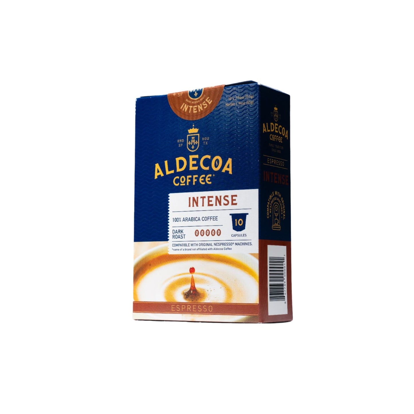 Intense Single Serve Espresso Pods, 6-Pack, 60 Count