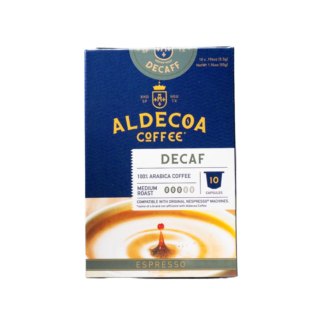 Decaf Single Serve Espresso Pods, 6-Pack, 60 Count