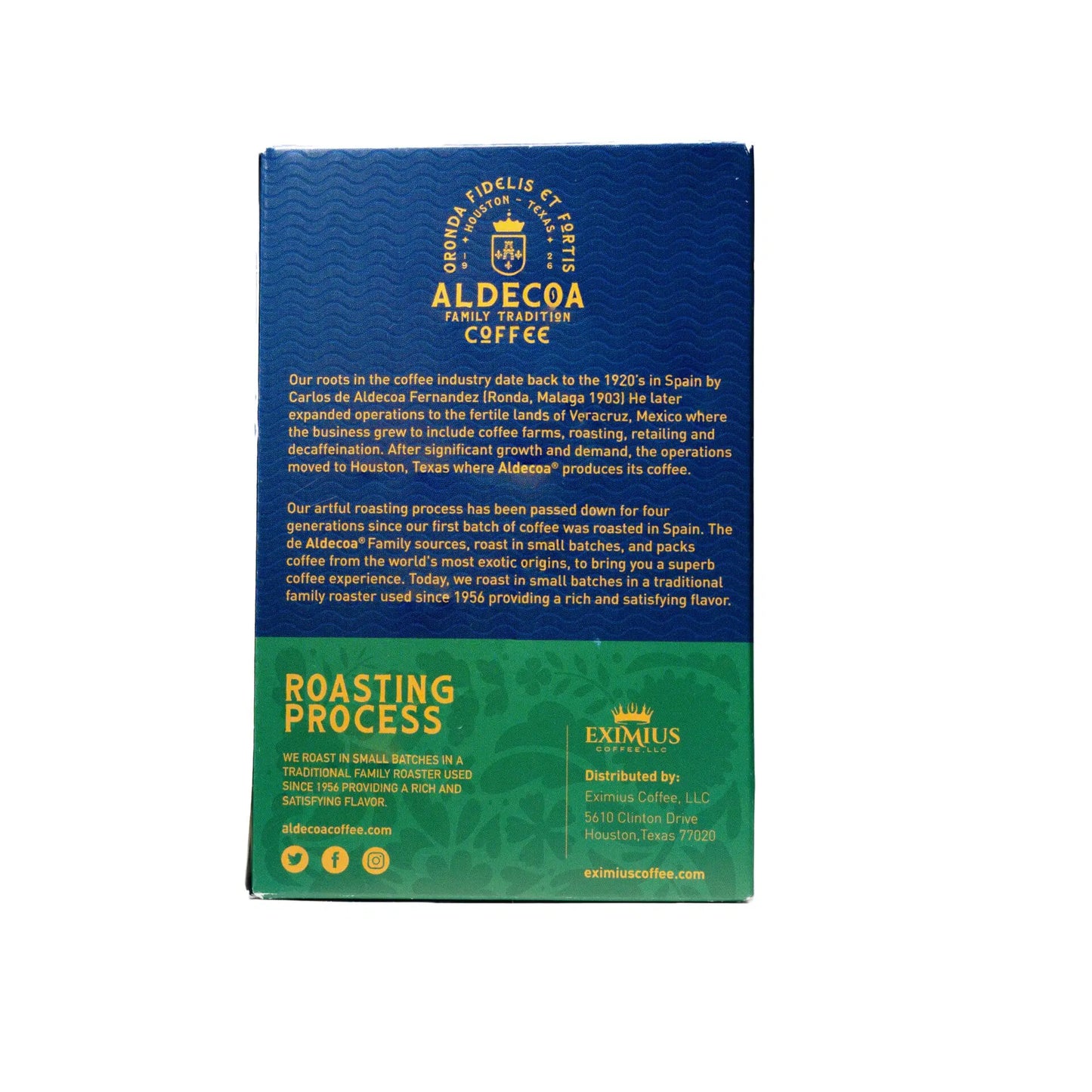 Mexico Single Serve Espresso Pods, 6-Pack, 60 Count