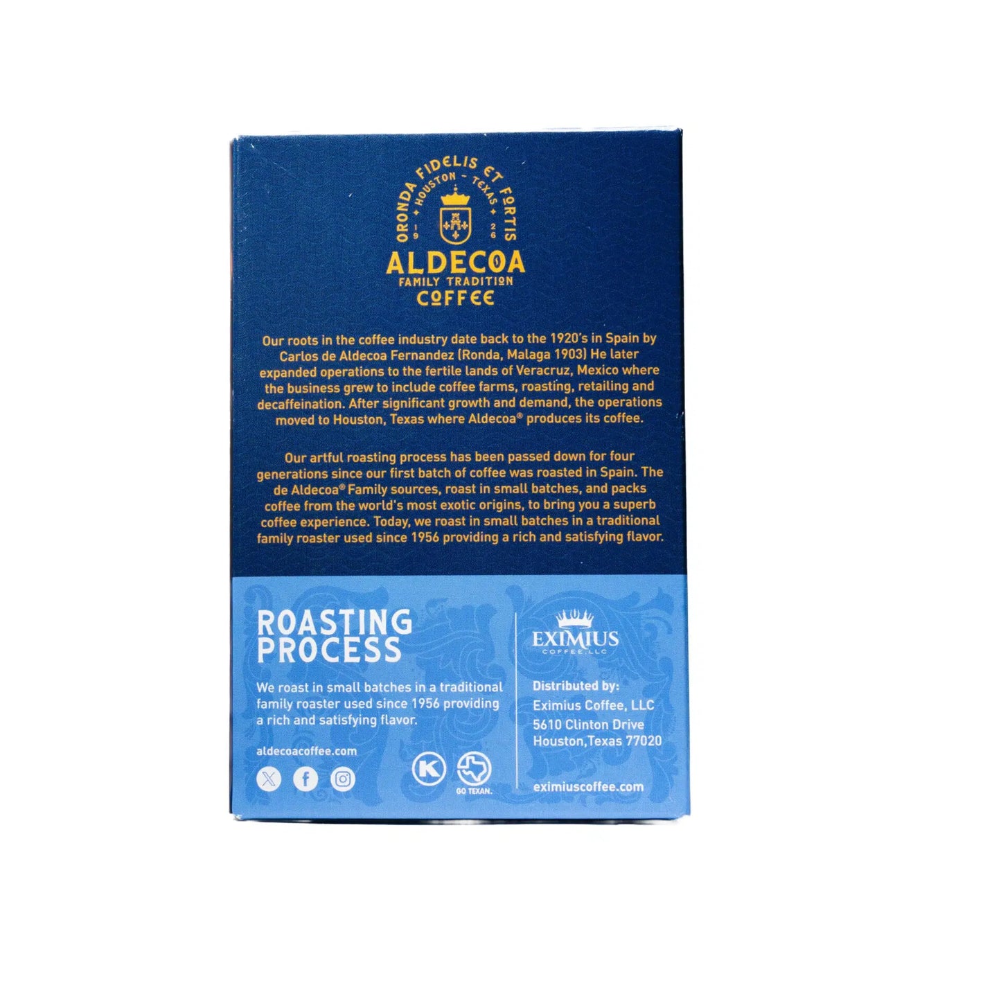 Costa Rica Single Serve Espresso Pods, 6-Pack, 60 Count