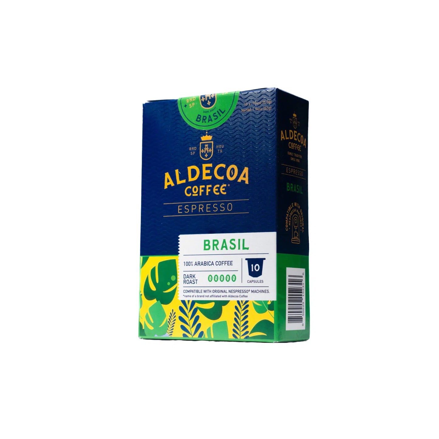 Brasil Single Serve Espresso Pods, 6-Pack, 60 Count