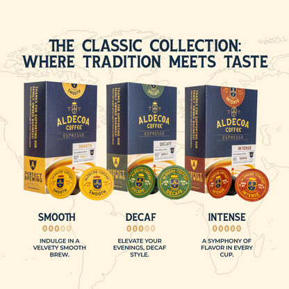 Decaf Single Serve Espresso Pods, 6-Pack, 60 Count