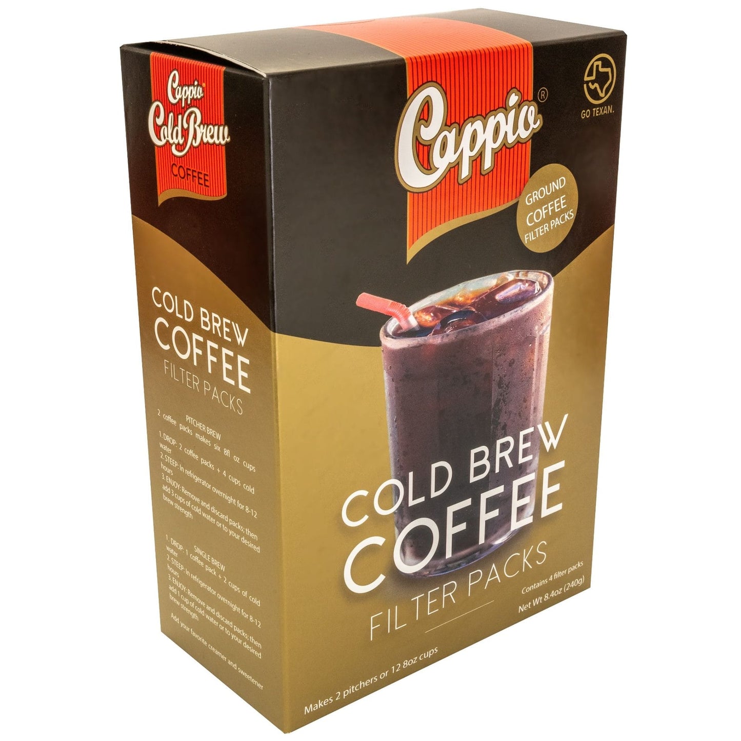 Cappio Cold Brew Filter Packs